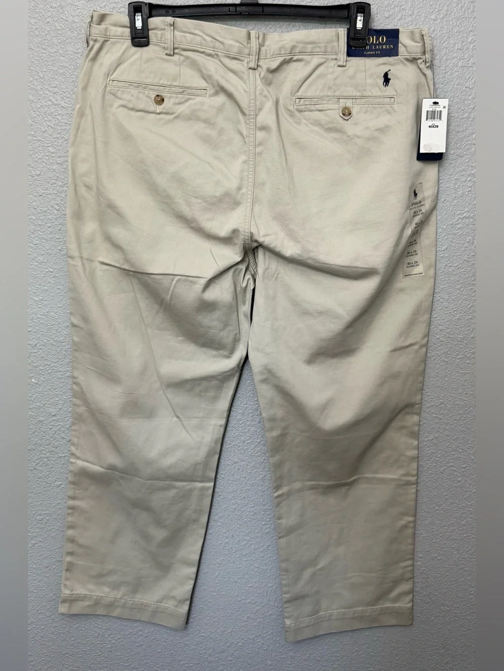 NWT | Polo Ralph Lauren | Classic Fit Chino Pants | Size 40x29